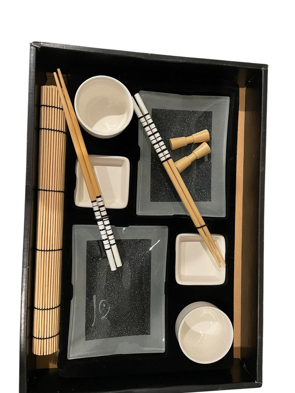 🍣 NEW Japanese Sushi Serving Set – Complete Dining Set 🍣